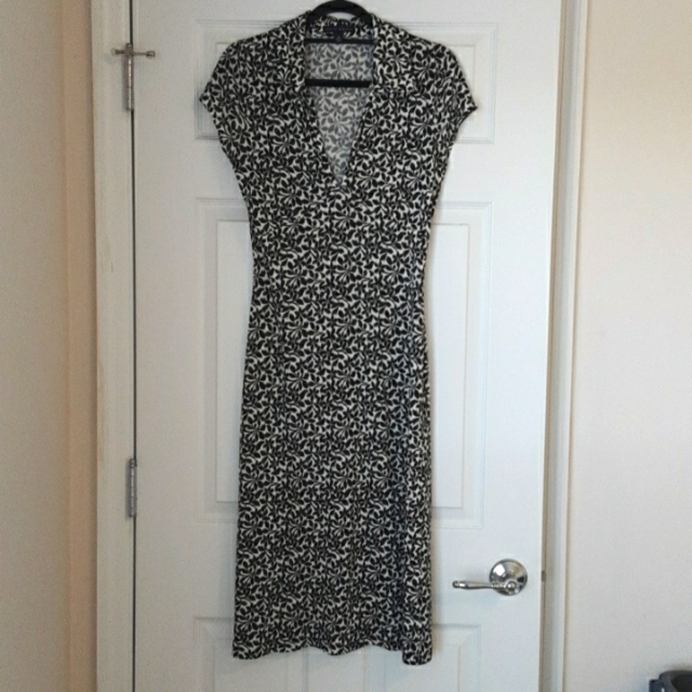 Banana Republic Silk Midi Dress